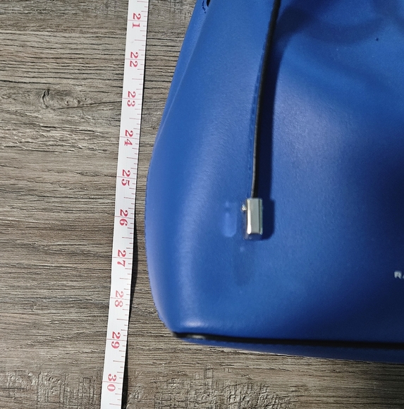 Lauren Ralph Lauren Blue Bucket Bag - Picture 3 of 12